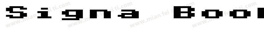 Signa Book Column字体转换